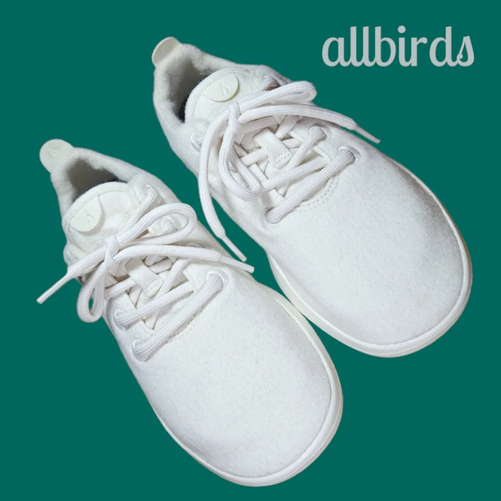 allbirds Women’s White Wool Runner Sneaker